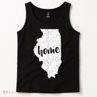 Illinois Home State Tank Top thumb 2