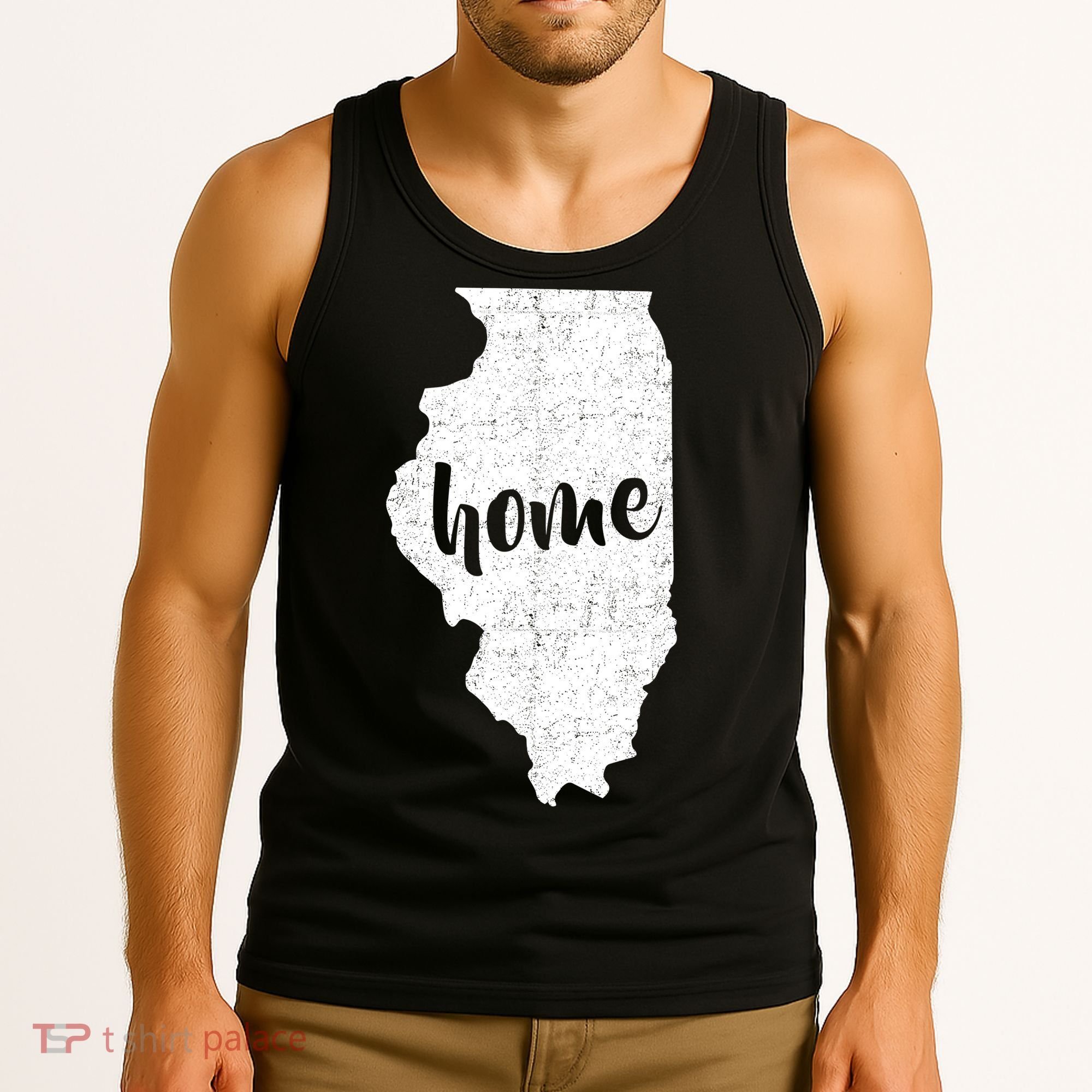 Illinois Home State Tank Top