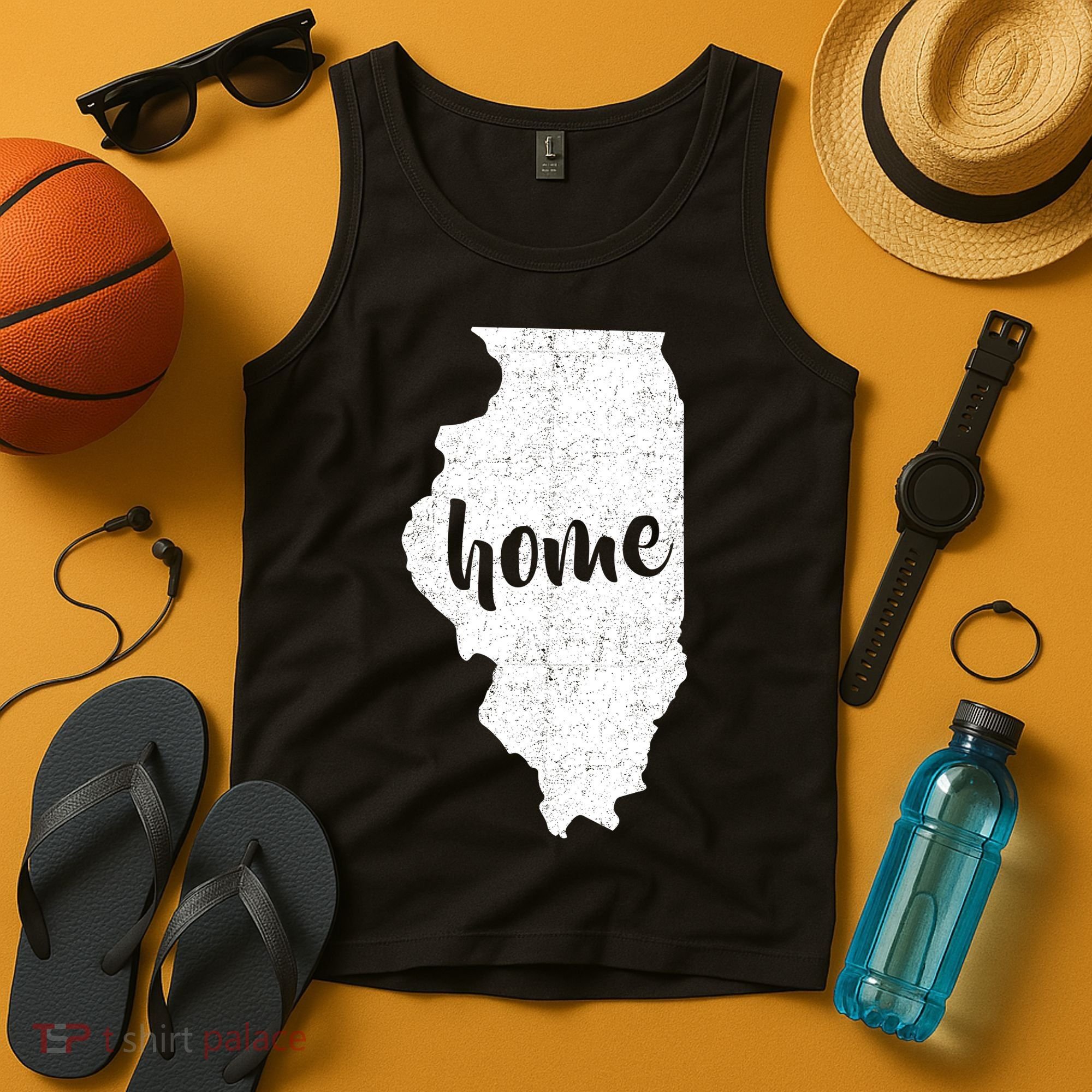 Illinois Home State Tank Top