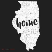 Illinois Home State Golf Towel thumb 3
