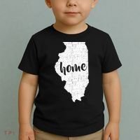 Illinois Home State Toddler T-Shirt thumb 2