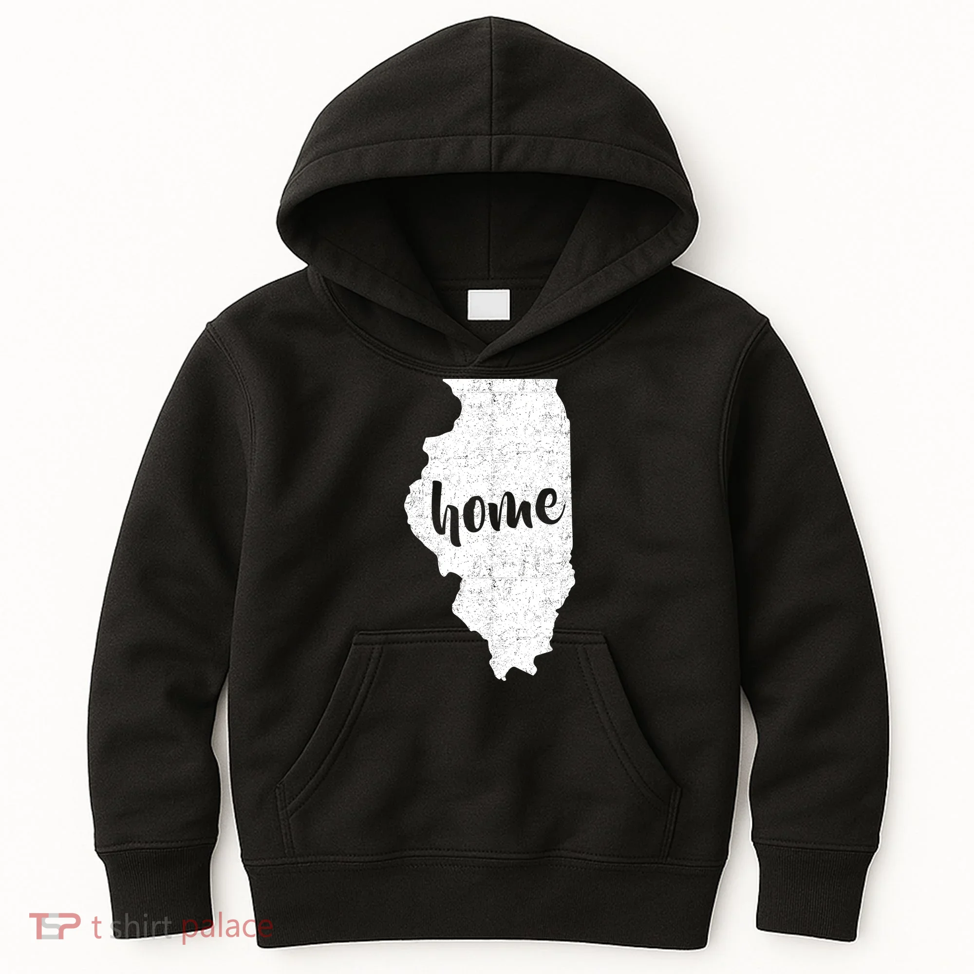 Illinois Home State Kids Hoodie
