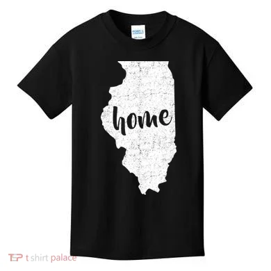 Illinois Home State Kids T-Shirt