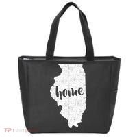 Illinois Home State Tote Bag thumb 0