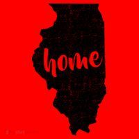 Illinois Home State Santa Hat thumb 1