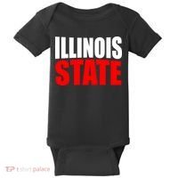 Illinois State Baby Bodysuit thumb 0