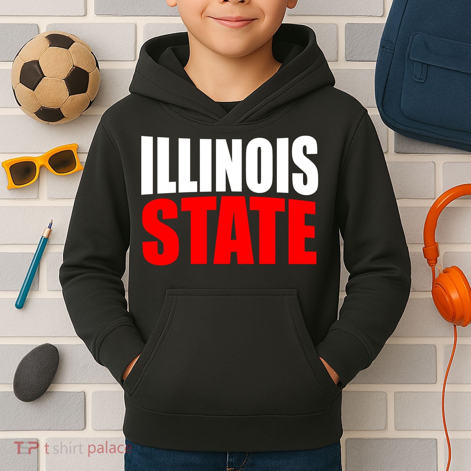 Illinois State Kids Hoodie
