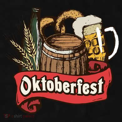 Illustration Oktoberfest Ladies PosiCharge Tri-Blend Wicking Tank