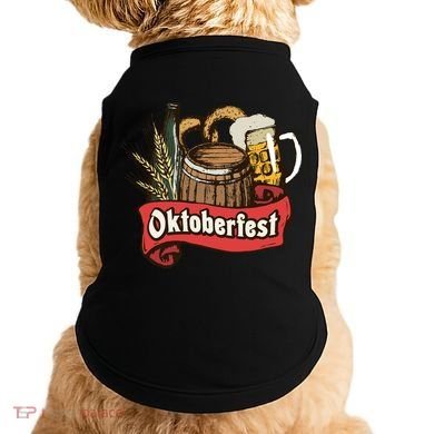 Illustration Oktoberfest Doggie Tank