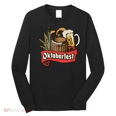 Illustration Oktoberfest Long Sleeve Shirt