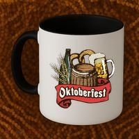 Illustration Oktoberfest Coffee Mug thumb 2