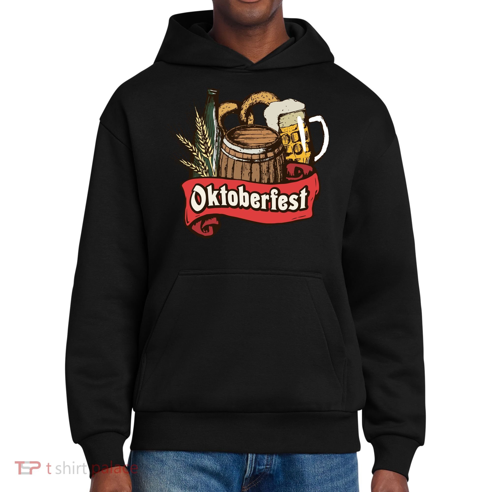 Illustration Oktoberfest District V.I.T. Heavyweight Hoodie