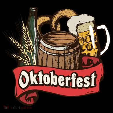 Illustration Oktoberfest 16oz Travel Tumbler