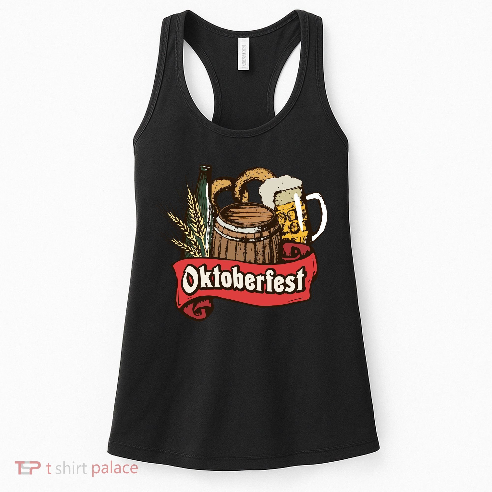 Illustration Oktoberfest Women's Tank Top