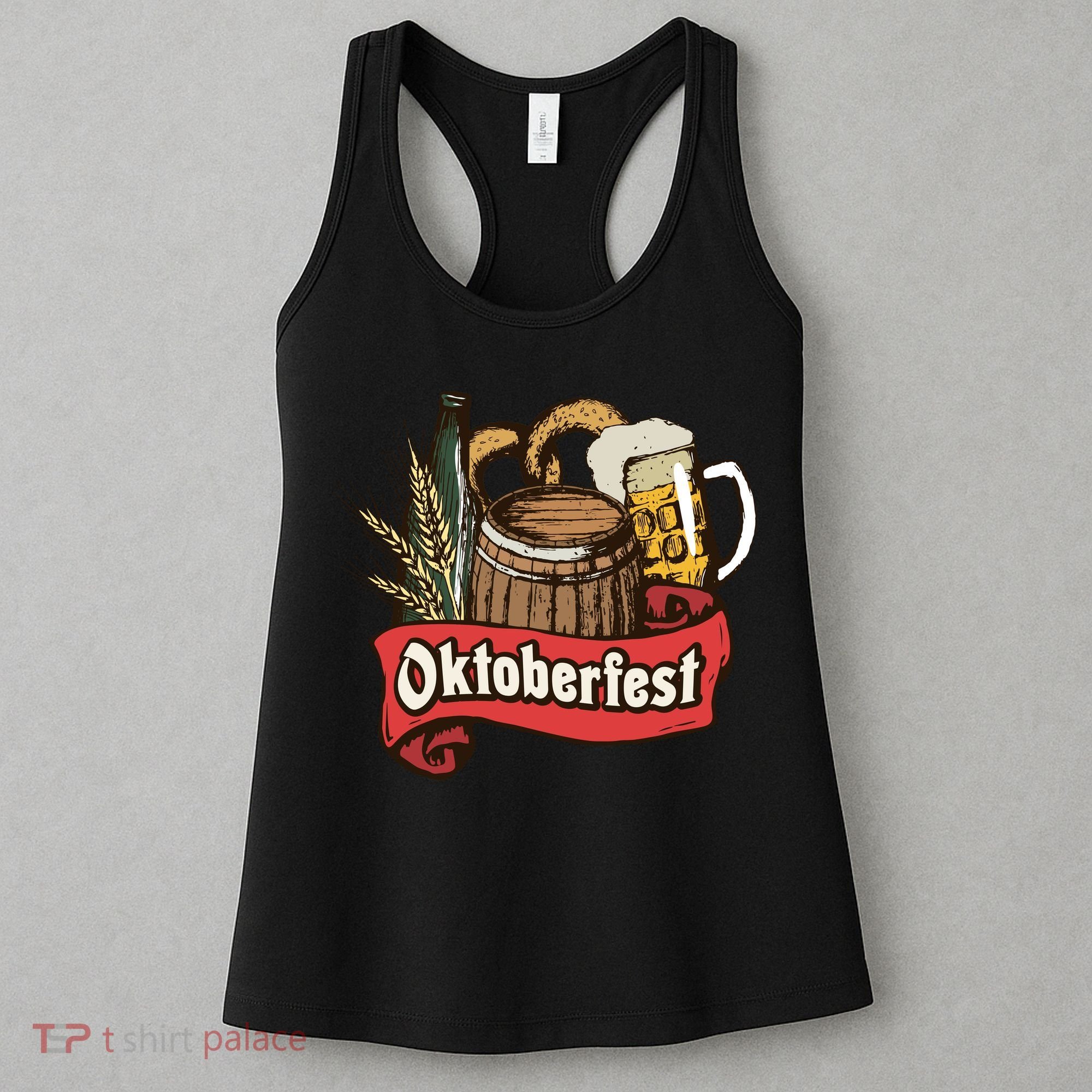 Illustration Oktoberfest Women's Tank Top