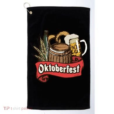 Illustration Oktoberfest Golf Towel