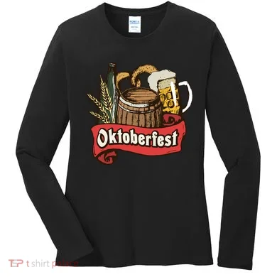 Illustration Oktoberfest Women's Long Sleeve Shirt