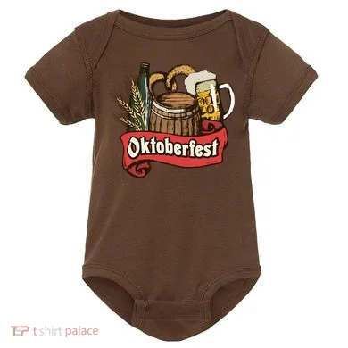 Illustration Oktoberfest Baby Bodysuit