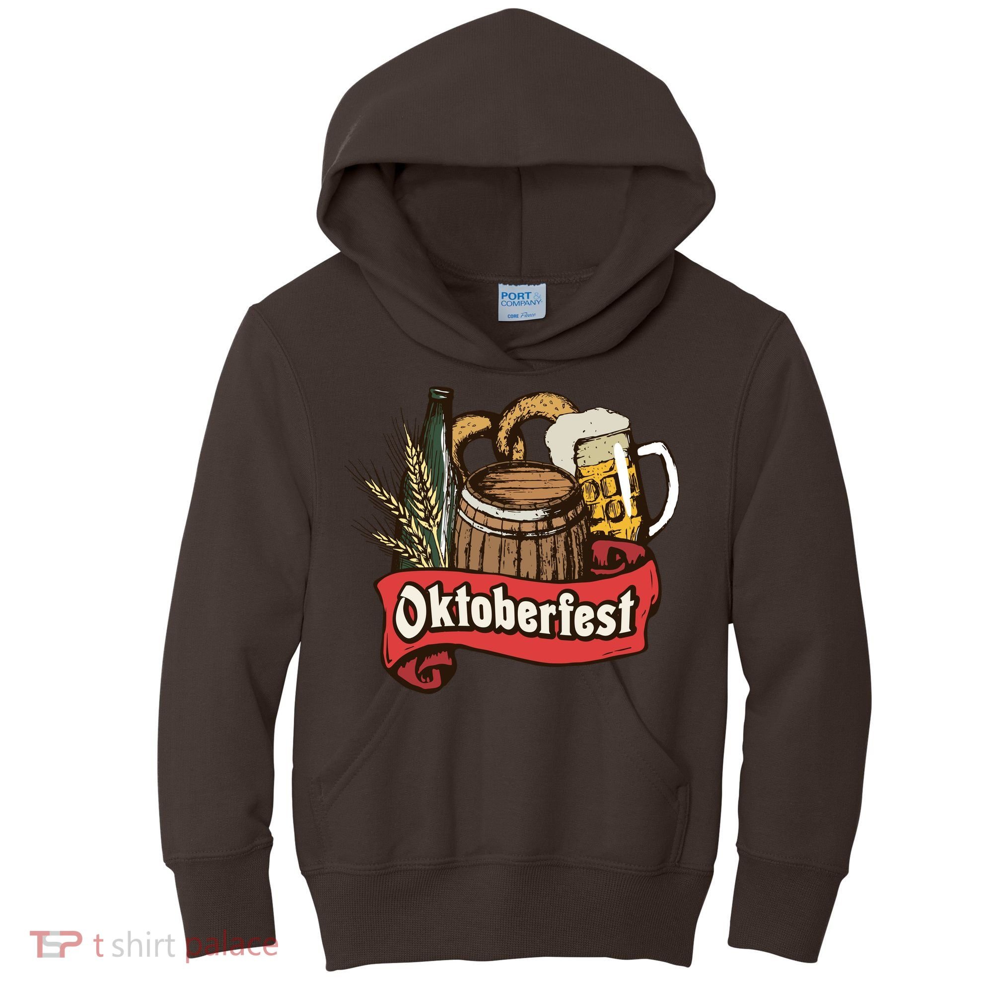 Illustration Oktoberfest Kids Hoodie