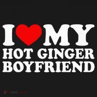 I Love My Hot Ginger Boyfriend I Heart My Hot Redhead Bf Women's Tank Top thumb 5