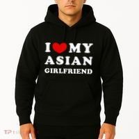 I Love My Asian Girlfriend Hoodie thumb 2