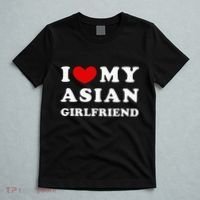 I Love My Asian Girlfriend T-Shirt thumb 5