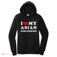I Love My Asian Girlfriend Women's Hoodie thumb 0