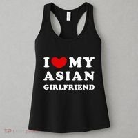 I Love My Asian Girlfriend Women's Tank Top thumb 3