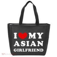 I Love My Asian Girlfriend Tote Bag thumb 0