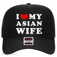 I Love My Asian Wife Hat thumb 0