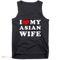 I Love My Asian Wife Tank Top thumb 0