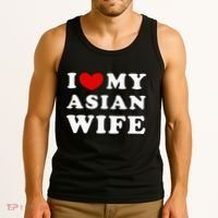 I Love My Asian Wife Tank Top thumb 3