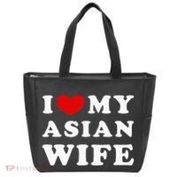I Love My Asian Wife Tote Bag thumb 0