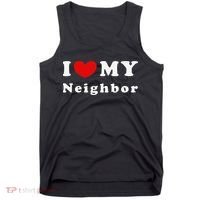 I Love My Neighbor I Heart My Neighbor Tank Top thumb 0