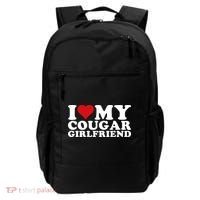I Love My Cougar Girlfriend I Heart My Cougar Girlfriend GF Backpack thumb 0