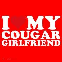 I Love My Cougar Girlfriend I Heart My Cougar Girlfriend GF Santa Hat thumb 1