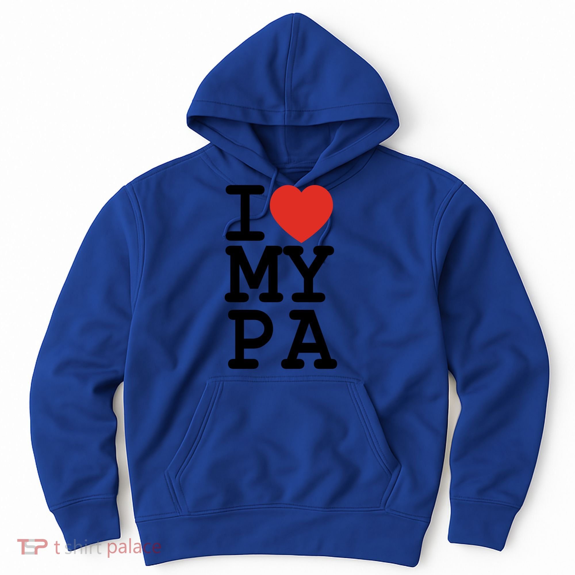 I Love My Pa Family Matching Valentines Day Gift Hoodie