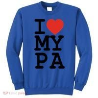 I Love My Pa Family Matching Valentines Day Gift Sweatshirt thumb 0