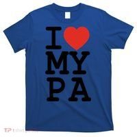 I Love My Pa Family Matching Valentines Day Gift T-Shirt thumb 0