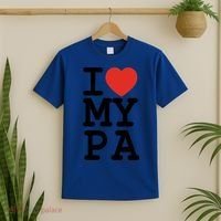 I Love My Pa Family Matching Valentines Day Gift T-Shirt thumb 2