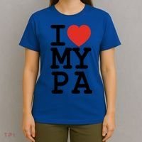 I Love My Pa Family Matching Valentines Day Gift T-Shirt thumb 4