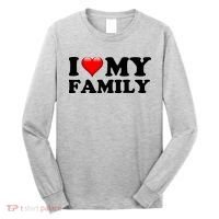 I Love My Family Long Sleeve Shirt thumb 0