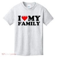 I Love My Family Kids T-Shirt thumb 0