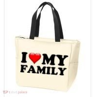 I Love My Family Tote Bag thumb 3