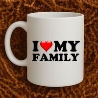 I Love My Family Coffee Mug thumb 2