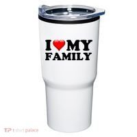 I Love My Family Tumbler thumb 0