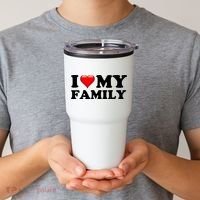 I Love My Family Tumbler thumb 2