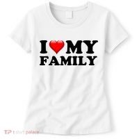 I Love My Family Women's T-Shirt thumb 0