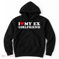I Love My EX Girlfriend I Heart My Ex Girlfriend GF Hoodie thumb 0