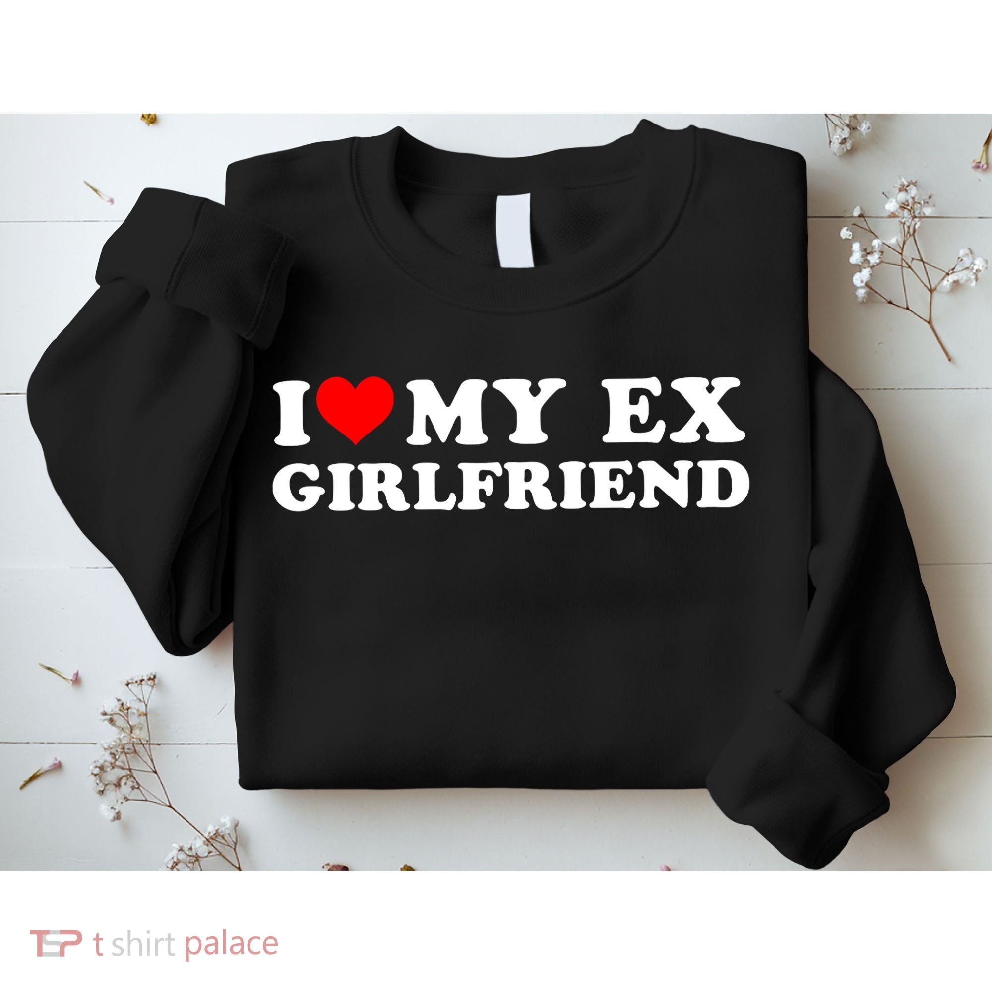 I Love My EX Girlfriend I Heart My Ex Girlfriend GF Sweatshirt